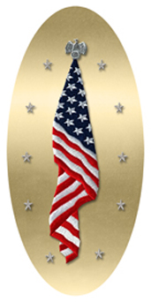 DASOV 550 GD Flag At Rest Gold